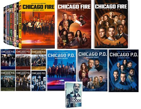 Chicago Fire The Complete Series Seasons 1 10 And Chicago Pd 1 9 Dvd