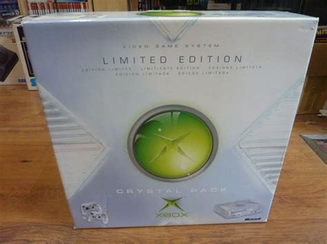 Console Xbox Crystal Limited Complete Pal