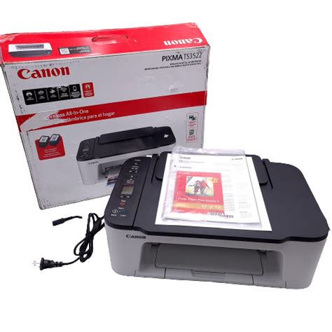 Canon Pixma Ts3522 All In One Wireless Inkjet Printer With Print Copy And Scan Ebay