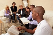 A Group Of People In A Bible Study - Stock Photo - Dissolve