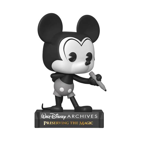 Funko Pop Disney Archives Mickey Mouse Black And White Walmart
