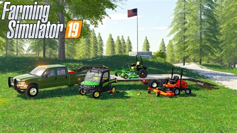 Massive Mowing Job Kubota And John Deere Mowers Roleplay Farming