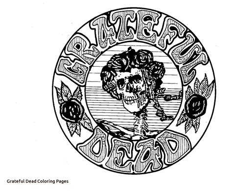 Grateful Dead Bears Coloring Pages At Getdrawings Free Download