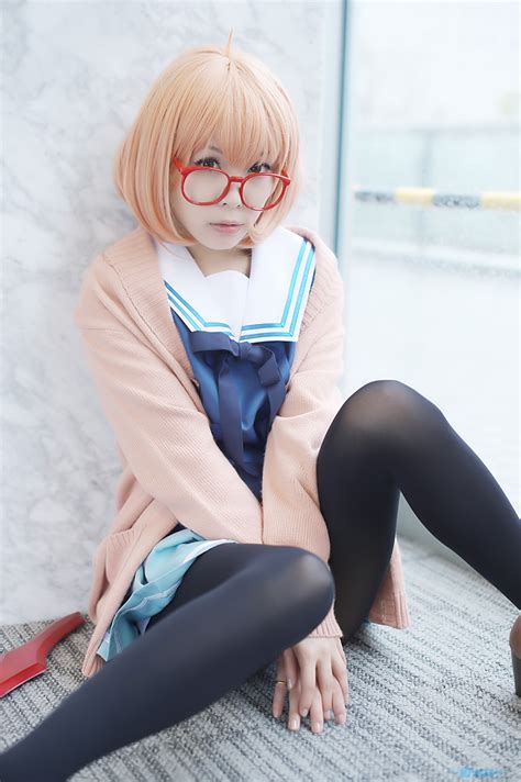 Pantyhose And Tights In Cosplay — A Kuriyama Mirai Cosplay From Japanese Cosplayer