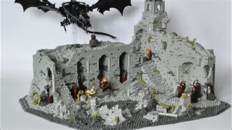 Lego Ruins Of Osgiliath Moc Lego Lord Of The Rings Youtube