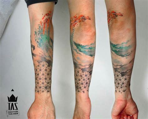 Rodrigo Tas Tattoo Aquarela Pattern Tattoo Tattoos Friendship