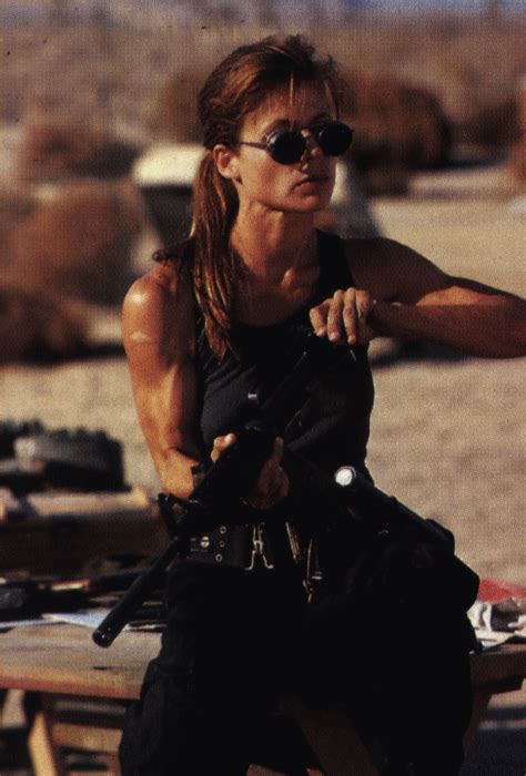 Not that we're trying to make you feel old or anything so, now that hamilton's character, sarah connor, is returning for the new terminator: Linda Hamilton, portraying Sarah Connor in T2: Judgment ...