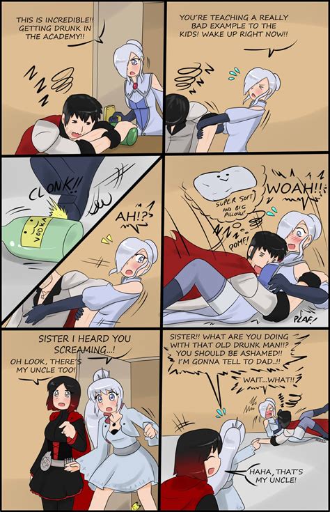 A Typical Qrow And Winter Interaction Fjtiko Rwby Qrow Rwby Funny Rwby Characters