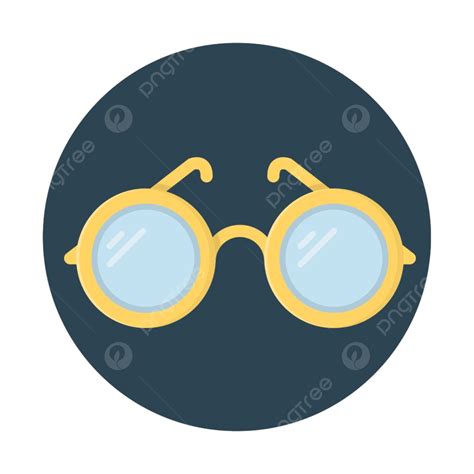 Kacamata Hitam Bingkai Bulat Kacamata Terpolarisasi Mata Pakai Vektor