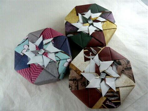 Octagonal Origami Gift Box Tutorial Origami Box Origami Gift Box My Xxx Hot Girl