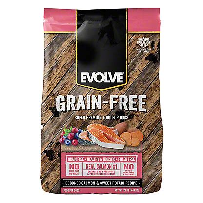 When switching your dog's diet, the change should be made gradually by replacing the current food with increasing portions of natural balance® l.i.d. Evolve Salmon & Sweet Potato Grain Free Dry Dog Food, 12 ...