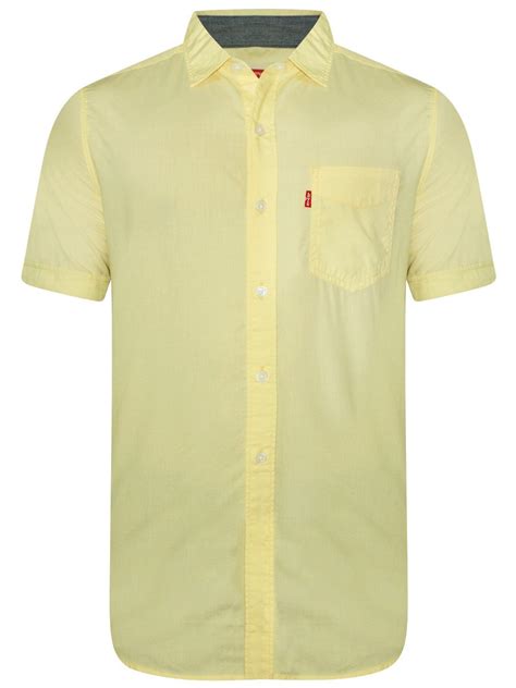 Levis Pure Cotton Yellow Shirt 32908 0050