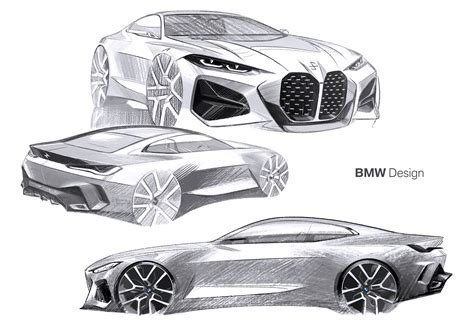 Bmw Concept 4 0919 Design Sketches On Behance