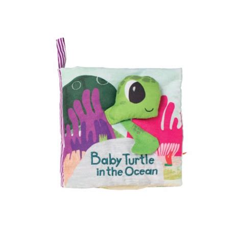 Manhattan Toy Whats Outside Sea Themed Soft Baby Activity Book With