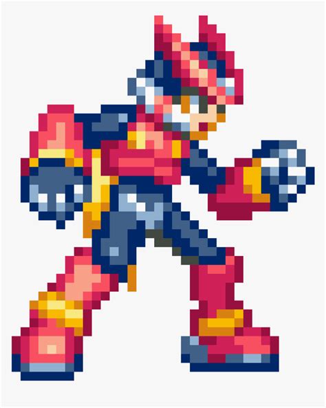 Mega Man Zero Sprite Hd Png Download Transparent Png Image Pngitem