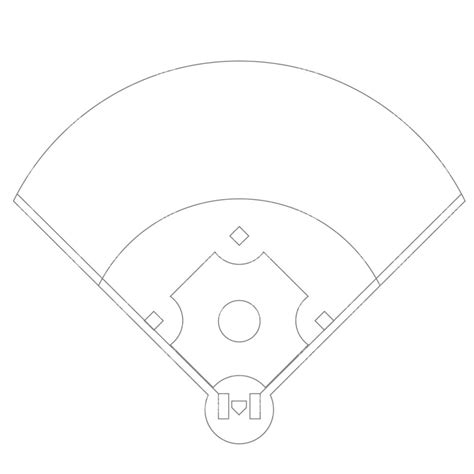 Baseball Field Drawing At Getdrawings Free Download