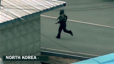 North Korean Soldier Defect Through The Jsa Joint Security Area Youtube