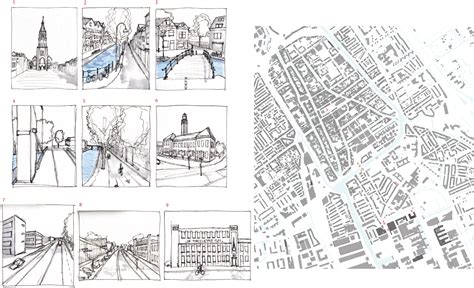 Gordon Cullen Drawings Collective Architectural Diary