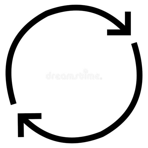Reverse Icon On White Background Simple Element Illustration From