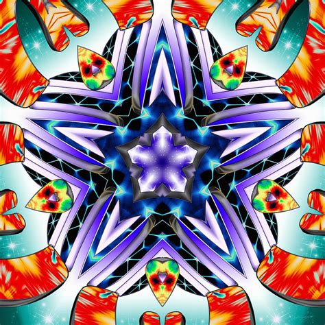 Pentagram Divine Digital Art By Derek Gedney Fine Art America