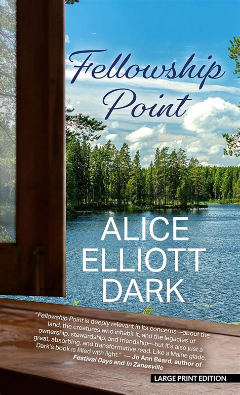 Fellowship Point Dark Alice Elliott 9781432896942 Books