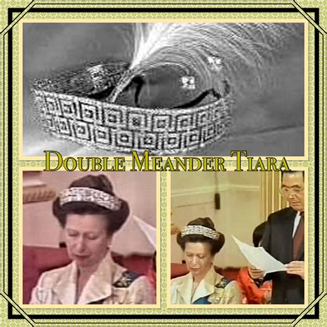 14th August And Today S Tiara Is The Double Meander Tiara Princess Anne Wore This Once In 2005