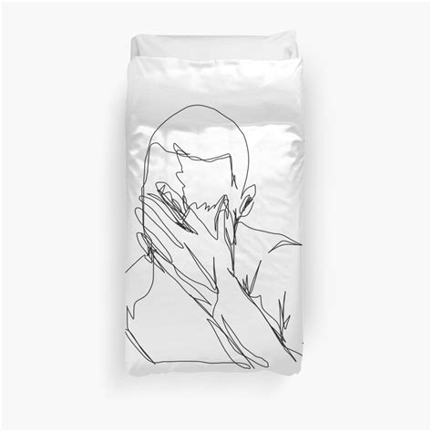 Frank Ocean Blonde Duvet Cover By Robynroy Redbubble