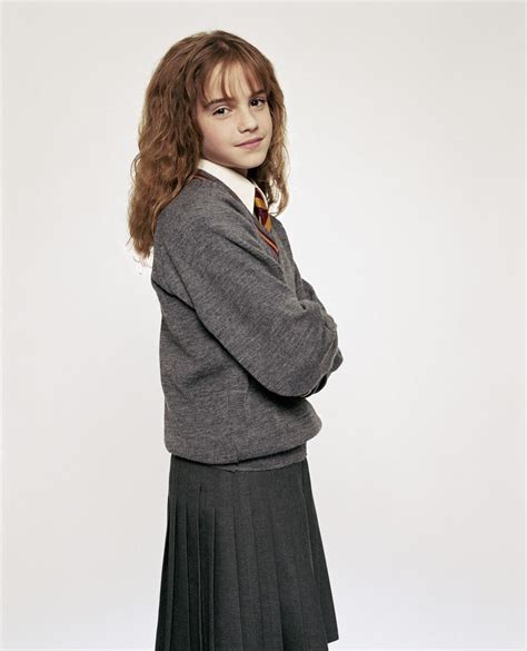 Emma Watson Harry Potter And The Philosopher S Stone Promoshoot
