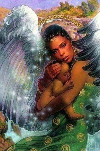 Lovely Angel Art African American Art Art