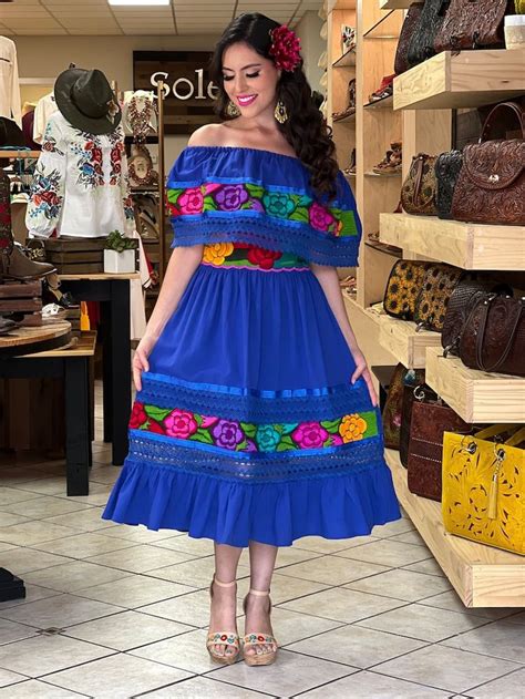 Mexican Fancy Dress Mexican Fiesta Dresses Mexican Outfit Rancho