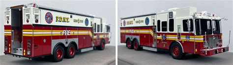 Fire Replicas Fdny 1996 Hmesaulsbury Rescue 2 Brooklyn Scale Model