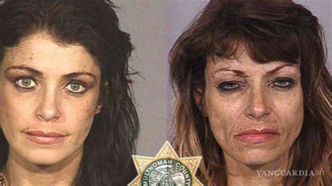 La cara de la droga Fotos del antes y después del consumo de metanfetaminas
