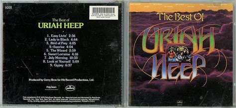 The Best Of Uriah Heep By Uriah Heep Music Cd By Uk Music