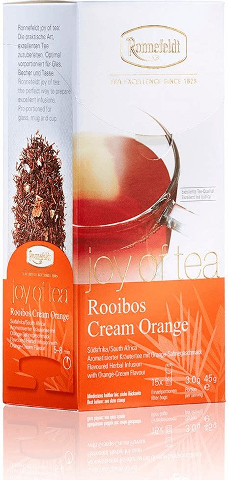 Ronnefeldt Joy Of Tea Rooibos Cream Orange 15 Stk Ab 770