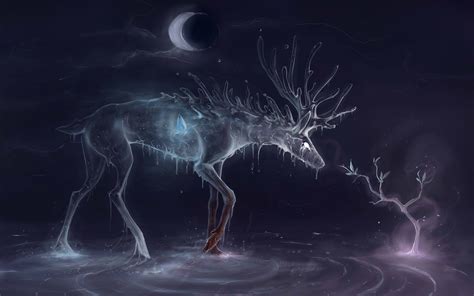 Every day new pictures and just beautiful wallpaper for your desktop fantasy completely free. Fantasy magic gothic deer animals wallpaper | | Moon art, Deer wallpaper, Fantasy art