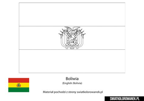 Kolorowanka Flaga Boliwia Darmowe Kolorowanki Do Druku The Best Porn Website