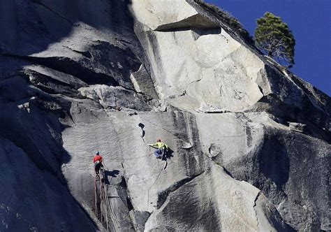 Two Men Triumph In Worlds Hardest Climb Up Sheer Wall Of Yosemites El