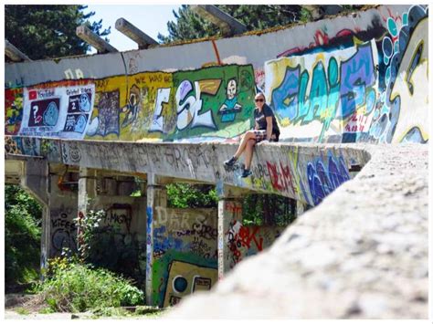Exploring The Abandoned Sarajevo Bobsled Track In Bosnia Between