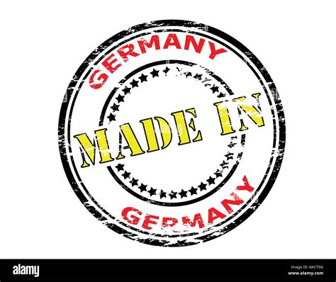 Made In Germany Stock Vector Image And Art Alamy
