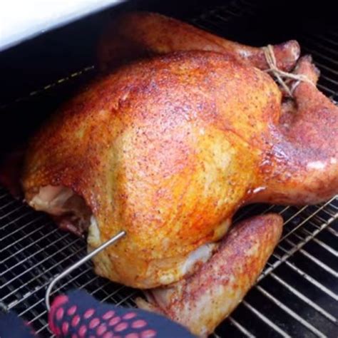 How To Smoke A Turkey On A Pellet Grill Mad Backyard