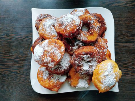 Les Beignets aux pommes façon grand mère les jolies framboises en