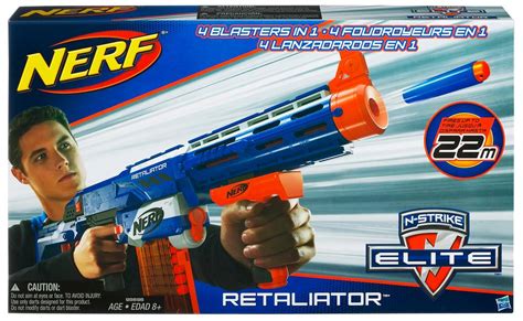 Nerf N Strike Elite Retailiator Blaster Blasters And Foam Play Amazon