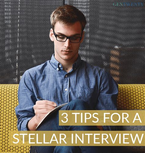 3 Killer Tips For A Stellar Interview Gentwenty