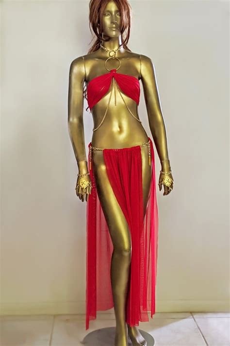 Fantasy KAJIRA HAREM GIRL Costume Sexy Goddess Succubus Devil Etsy