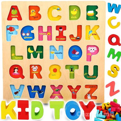 Learn how to write a termination letter. Wooden Alphabet ABC Baby Puzzle for Toddlers 2 3 Years - Alphabets Name ...