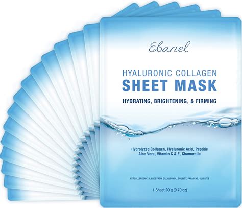 Máscara facial Ebanel Collagen de 15 paquetes Costa Rica Ubuy