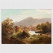 Paul Weber (1823-1916): Landscape With Grazing Cows