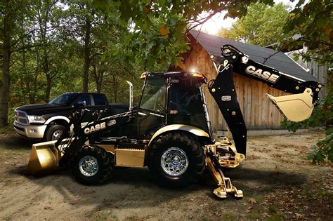 2014 Ram 3500 Laramie Longhorn Spawns Unique Case Backhoe Autoevolution