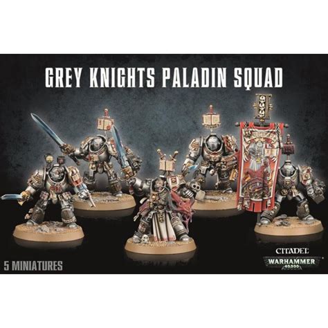 Warhammer 40k Grey Knights Paladins Terminators