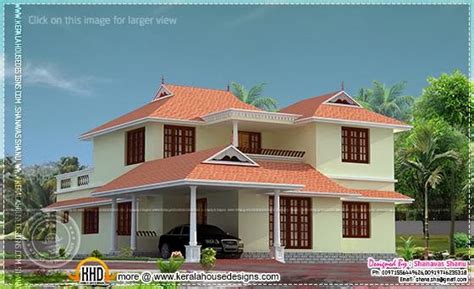 Beautiful Kerala House Photo With Floor Plan Kerala Home Design And